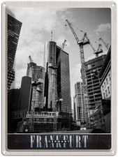 Blechschild 40x30 cm Frankfurt