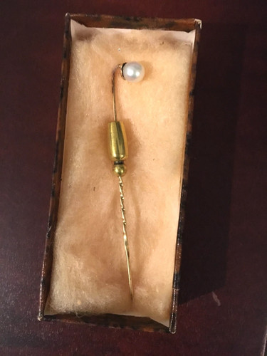 Antike 585 gold - antike, anstecknadel