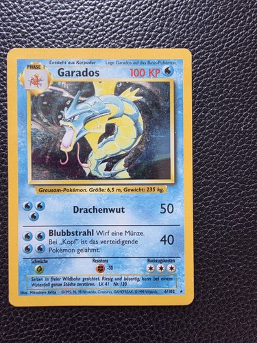 Garados pokémon karte - pokémon,