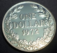 One Dollar Republic of Liberia 1972