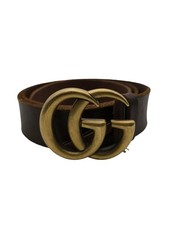 GUCCI Gürtelschnalle Damen Gürtel braun Casual-Look