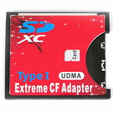 CompactFlash Card Type I Extreme CF Adapter SD SDHC Support SD3.0 Speicherkarten
