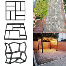 Schablone Pflasterform Schalungsform Gießform Gehwegplatte DIY Garten Gehweg 3 