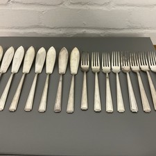 Silberbesteck • Fischbesteck • Silber • England