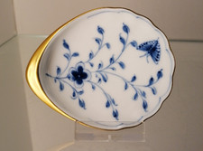 Bing & Grondahl Musselmalet mit Schmetterling Gold Kaviar Schale 1.Wahl 