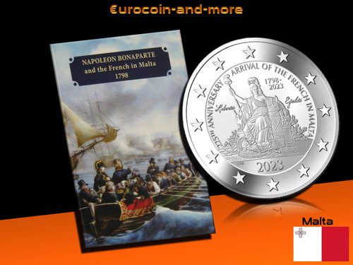 Euro malta 2023 - 2, napoleon