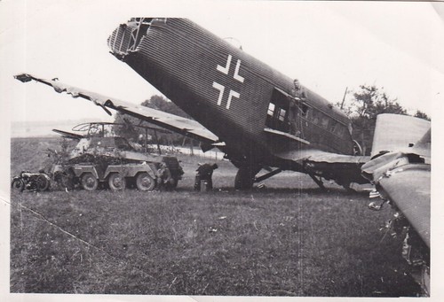 Foto abgestürztes junker - abgestürztes,