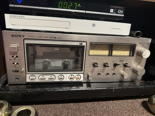 Sony stereo elcaset deck - sony,