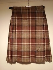 Vintage Scotish Original Kilt Wollrock