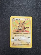 Pokemon Karte Raichu 29/62