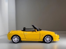 Fiat Barchetta Modellauto Schuco 1:43 Yellow Sportfelgen Fiat Tuning