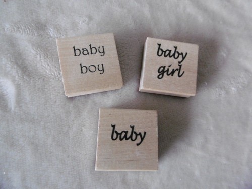 Holzstempel baby - 3,