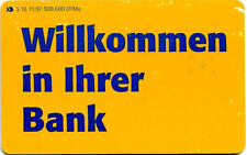 Telefonkarte S 13 von 1997 , Postbank , leer