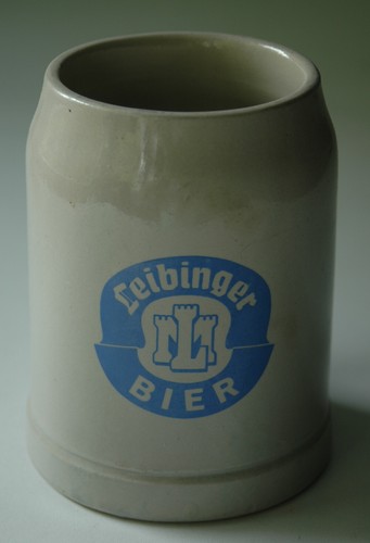 Alter bierkrug leibinger bier - bierkrug,