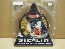 Kettenrad Supersprox Stealth schwarz/gold für KTM SX , MX , LC4