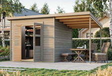 Gartenhaus Holz 14mm