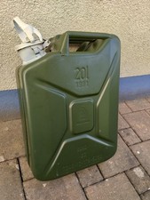 Kraftstoffkanister Metall grün 20 Liter Original Bundeswehr sehr gut erhalten