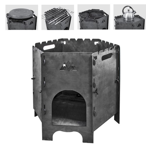 Utschak outdoorkamin feuerofen - outdoorkamin,