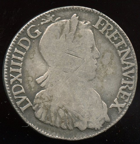 Louis xiv 2 ecu - 1/2,