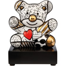 Goebel Skulptur "Golden Truly Yours", klein von Romero Britto