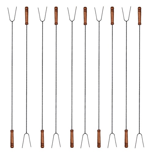 Grillspieß 10er set 120cm - grillspieß, set,