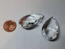 2x Kristallzapfen Glitzerstein Feng Shui Dekostein