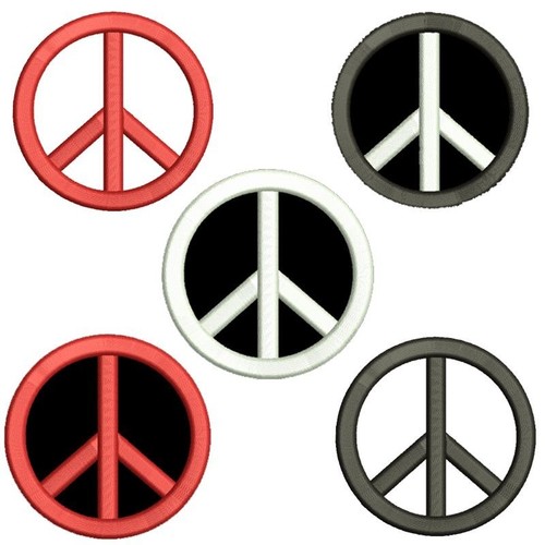 Peace aufnäher frieden biker - aufnÄher,