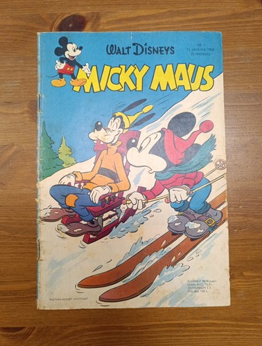 Micky maus 1958 ehapa - maus, nr.