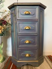 Design Kommode Retro Unikat Handarbeit 79x51x30 cm