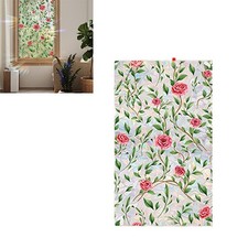 Rose Blumen Fensterfolie