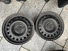 2 Stahlfelgen Opel Corsa C/ Astra F/ Vectra A  5 1/2 J X 14  ET49
