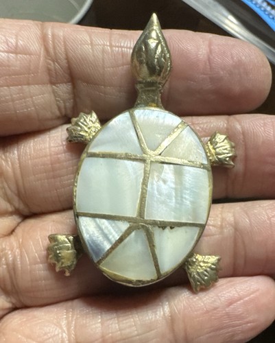 Vintage schildkröten brosche - vintage, schildkröten-brosche