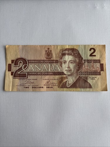 Ein canadische dollarschein - ein, 2