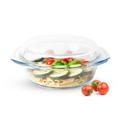 Runde auflaufform glas 8l - glas, 2,8l