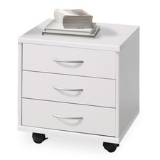 Rollcontainer - weiß - 46 cm