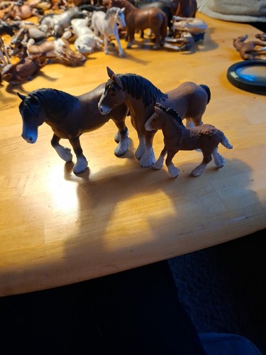 Schleich shire horse familie - schleich,