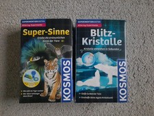 Kosmos Experimentierkästen, Blitz-Kristalle und Super-Sinne