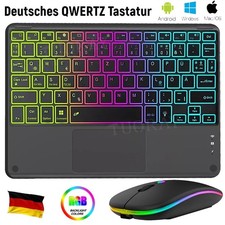 Touchpad Beleuchtete Tastatur