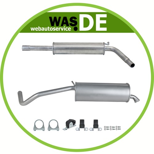 Auspuffanlage auspuff polo - auspuffanlage, vw