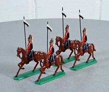 4 seltene Zinn Figuren 1