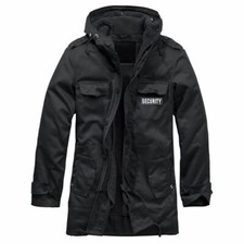 Herren Parka mit raustrennbaren Innenfutter Winterjacke Security Größe M - 5XL 