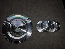 Alu Kupplungsdeckel / Derby Cover + Inspektionsdeckel  für Harley Davidson Evo 