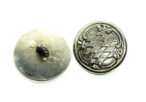 Stück tracht metallknopf - 6,