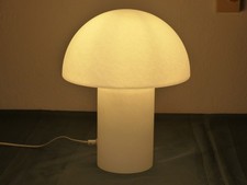 Mushroom Tisch Boden Design Glas Pilz Lampe Leuchte Italien Murano 70er