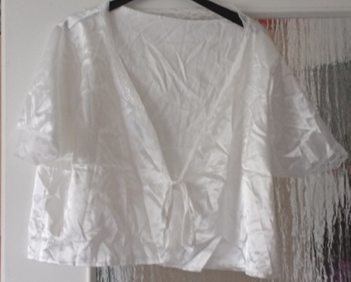 Bolero jacke samt stoff - bolero-jacke,,