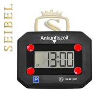 Elektronische Digitale Parkscheibe Uhr E1 Zulassung inkl. Batterie für Smart NEU