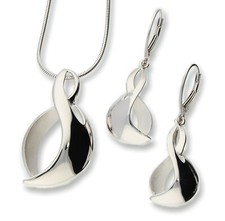 Echtes 925 Silber SCHMUCKSET /
