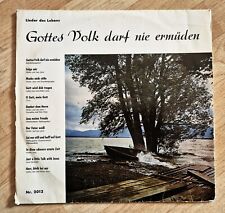 LP Schallplatte Janz Team Lieder des Lebens Gottes Volk darf nie ermüden Nr.2012