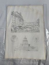 Antique Engraving Plate 347