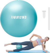 Flintronic Gymnastikball Kleiner Pilates-Ball, 25Cm Soft Yoga Ball, Mit Aufblasb